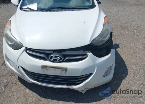 2012 Hyundai Elantra Limited from USA, damaged, VIN 5NPDH4AE1CH082064